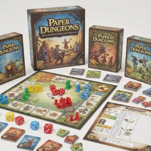 Paper Dungeons – Roll-and-Write Dungeon Crawler