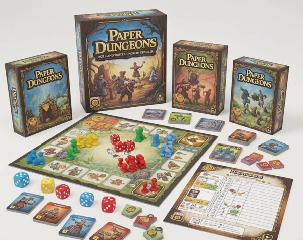 Paper Dungeons – Roll-and-Write Dungeon Crawler